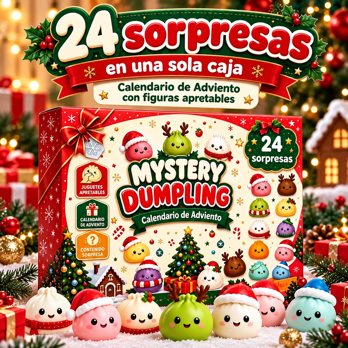 Calendario de Adviento Squishies