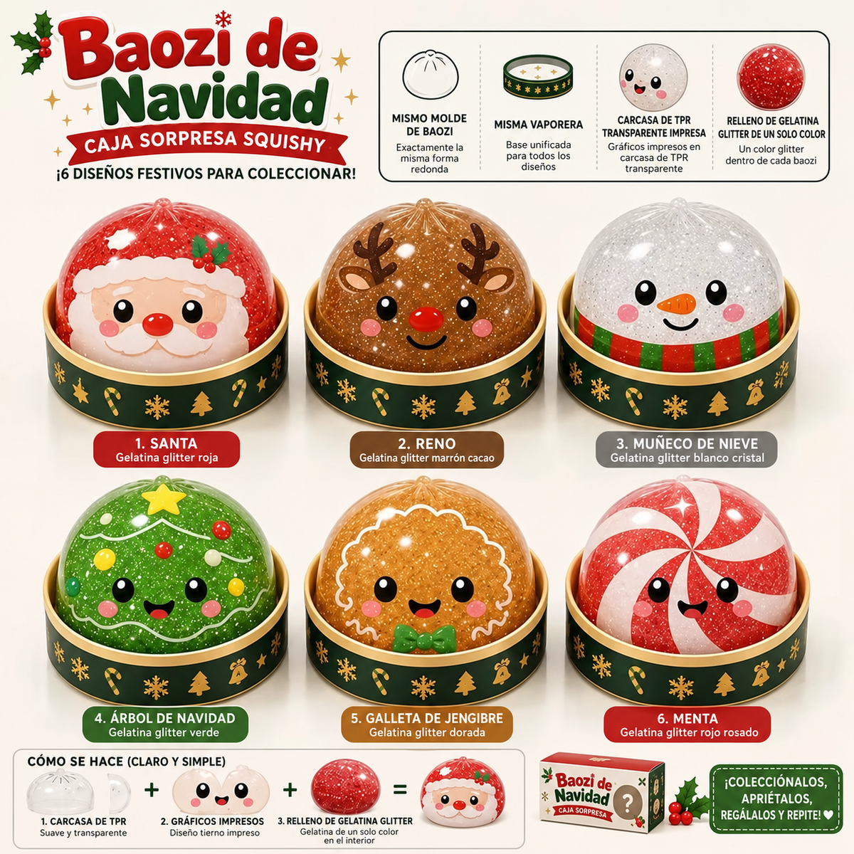Dumplings Navideños