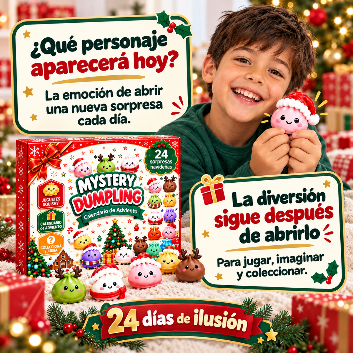 Calendario de Adviento Squishies