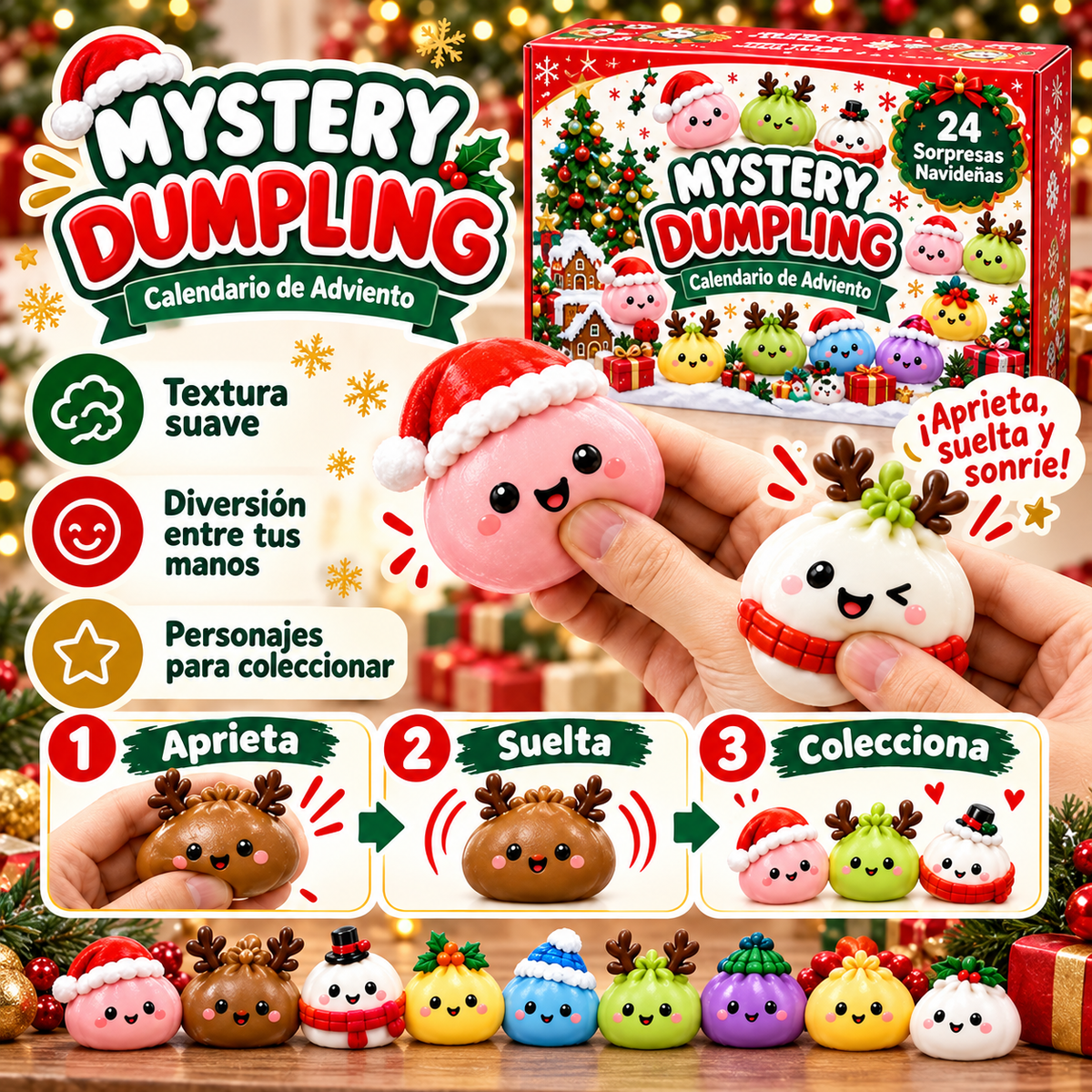 Calendario de Adviento Squishies